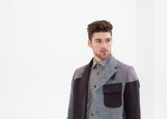 Crazy Mallory Jacket in Blue Mix