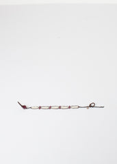 Garnet Bracelet in Frothy Pearl